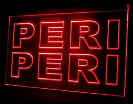 Peri Peri Sauces Chicken Grill LED Neon Sign